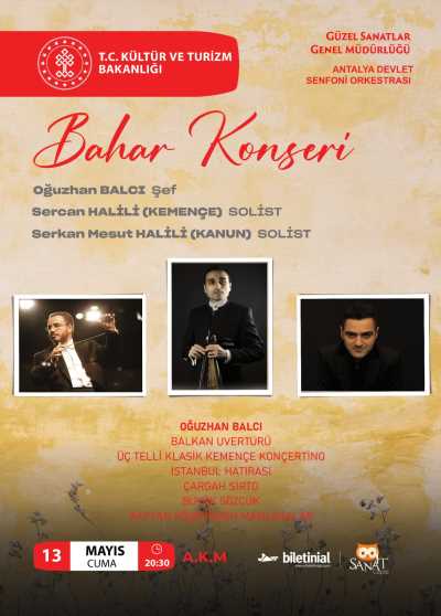 Antalya Devlet Senfoni Orkestrası Bahar Konseri